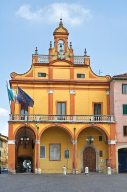 Belediye Binası. cento. Emilia-Romagna. İtalya.