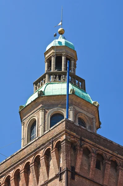 Accursio kulesi. Bologna. Emilia-Romagna. İtalya. — Stok fotoğraf