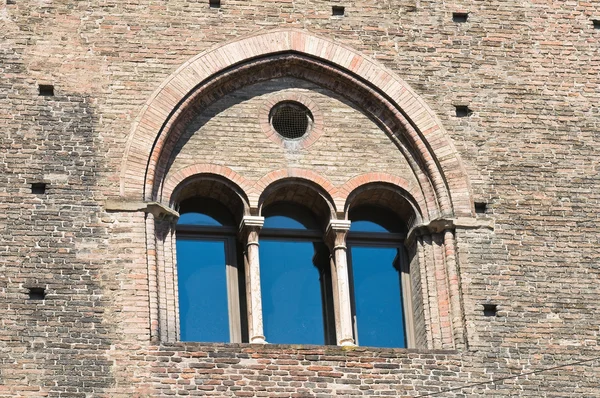 Palazzo di Re Enzo. Bologna. Emilia-Romagna. Italia . — Foto Stock