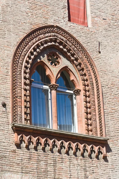 Palazzo Accursio. Bologna. Emilia-Romagna. Italia . — Foto Stock