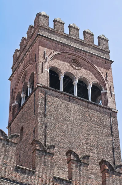 Arengo Turm. Bologna. Emilia-Romagna. Italien. — Stockfoto