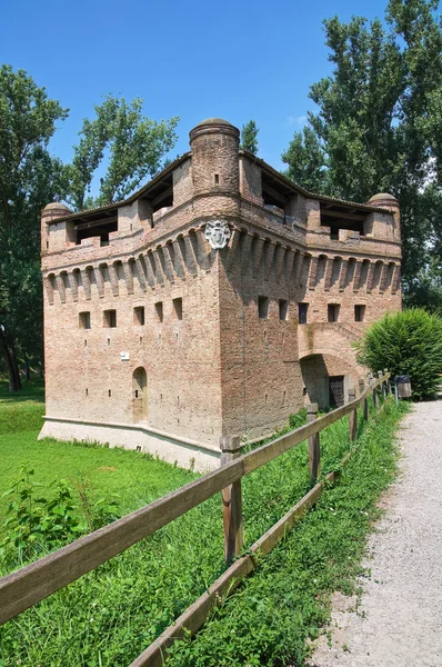 Fortezza Rocca Stellata. Bondeno. Emilia-Romagna. Italia . — Foto Stock