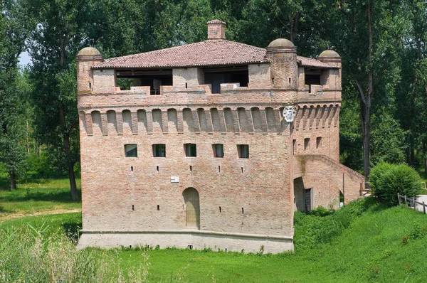 La fortaleza Rocca Stellata. Bondeno. Emilia-Romaña. Italia . —  Fotos de Stock