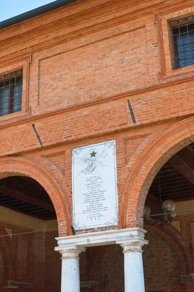 Logia de Comerciante de Granos. Comacchio. Emilia-Romaña. Italia . — Foto de Stock