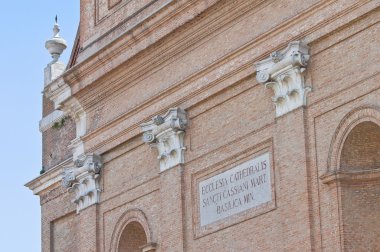 st. cassiano Katedrali. Comacchio. Emilia-Romagna. İtalya.