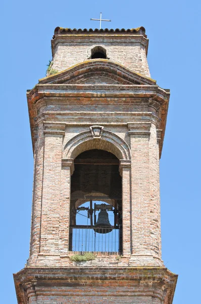 Церковь Кармайн. Комаккио. Эмилия-Романья. Италия . — стоковое фото
