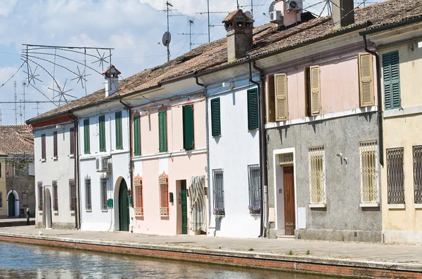 Vista de Comacchio. Emilia-Romaña. Italia . —  Fotos de Stock