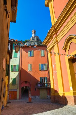 alleyway. Brisighella. Emilia-Romagna. İtalya.