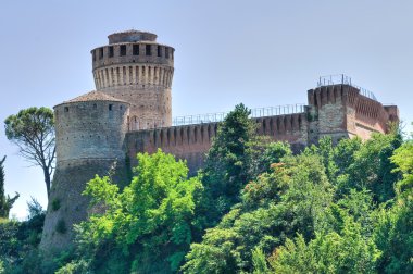 Venedik Kalesi. Brisighella. Emilia-Romagna. İtalya.