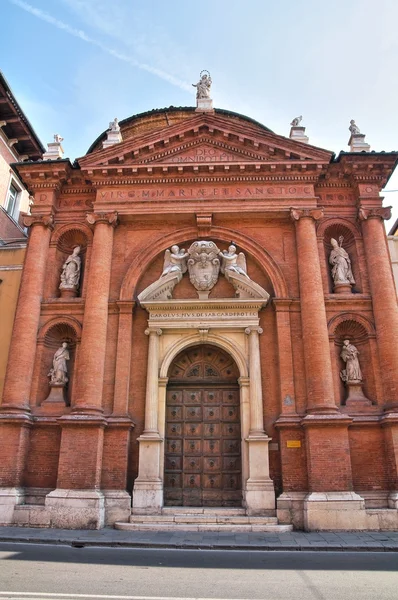 Templom Szent Carlo. Ferrara. Emilia-Romagna. Olaszország. — Stock Fotó