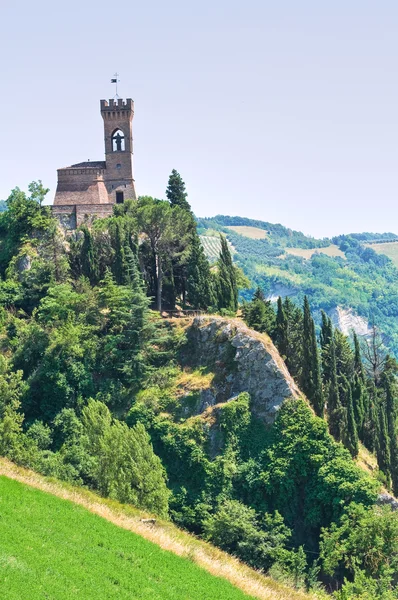 Torre do relógio. Brisighella. Emilia-Romagna. Itália . — Fotografia de Stock