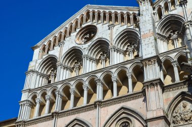 St. george's basilica. Ferrara. Emilia-Romagna. İtalya.