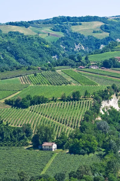 Vista panorámica de Emilia-Romaña. Italia . — Foto de Stock