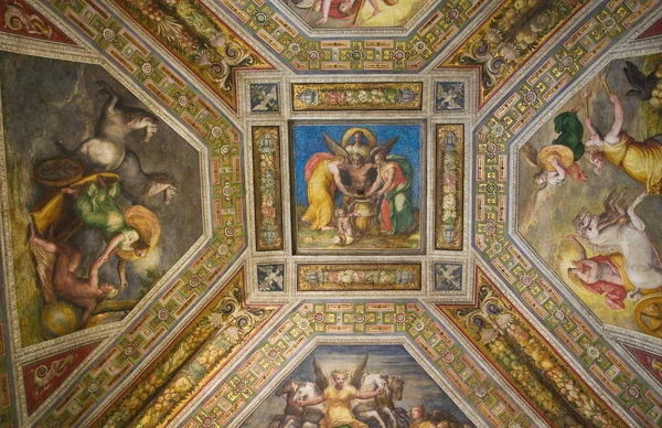 Interior Estense Castle. Ferrara. Emilia-Romagna. Italy. — Stock Photo, Image