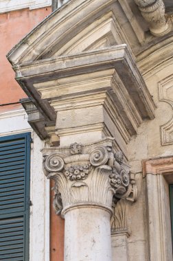 Piskoposun Sarayı. Ferrara. Emilia-Romagna. İtalya.