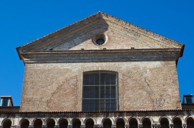 St. george's basilica. Ferrara. Emilia-Romagna. İtalya.