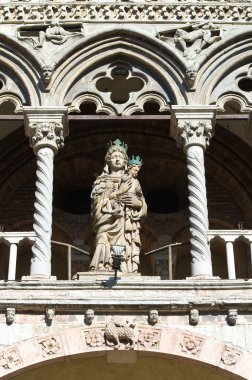 St. george's basilica. Ferrara. Emilia-Romagna. İtalya.