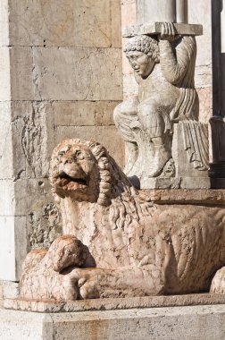 St. george's basilica. Ferrara. Emilia-Romagna. İtalya.