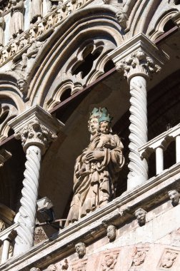 St. george's basilica. Ferrara. Emilia-Romagna. İtalya.