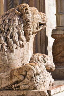 St. george's basilica. Ferrara. Emilia-Romagna. İtalya.