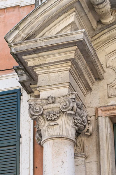 Bishop's palace. Ferrara. Emilia-Romagna. Italien. — Stockfoto