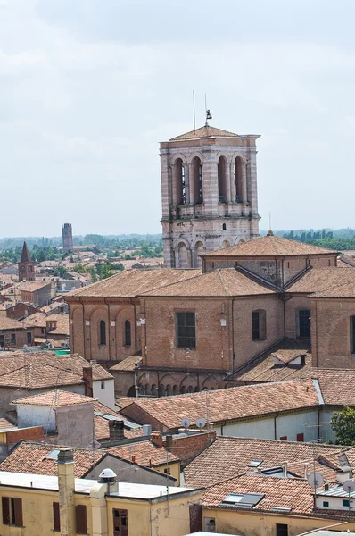 Panoramisch zicht van ferrara. Emilia-Romagna. Italië. — Stockfoto