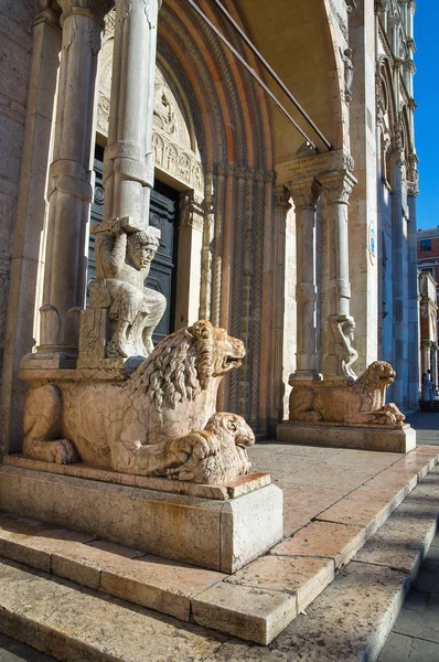 Bazilika svatého Jiří. Ferrara. Emilia-Romagna. Itálie. — Stock fotografie