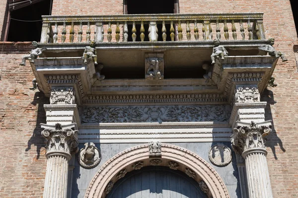 Prosperi-sacrati palace. Ferrara. Emilia-Romagna. Italien. — Stockfoto