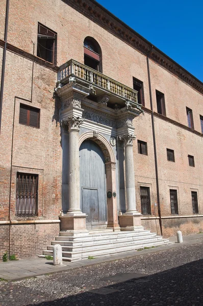 Prosperi-Sacrati Palace. Ferrara. Emilia-Romagna. Italy. — Stock Photo, Image
