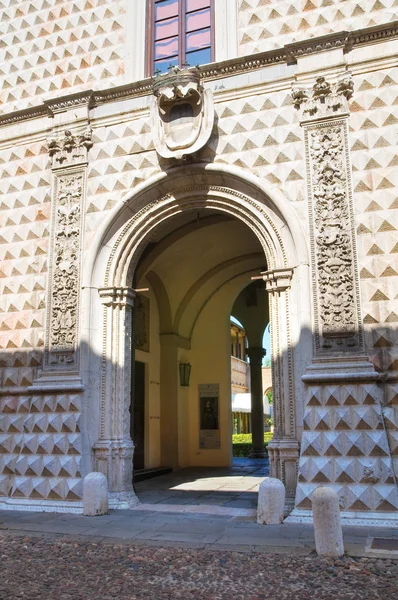 Diamond Palace. Ferrara. Emilia-Romagna. Italy. — Stockfoto