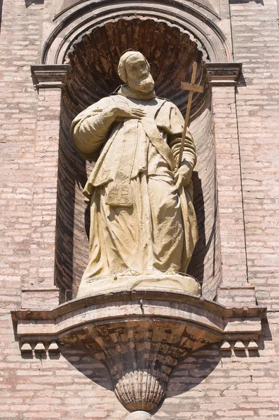 Kyrkan av St domenico. Ferrara. Emilia-Romagna. Italien. — Stockfoto