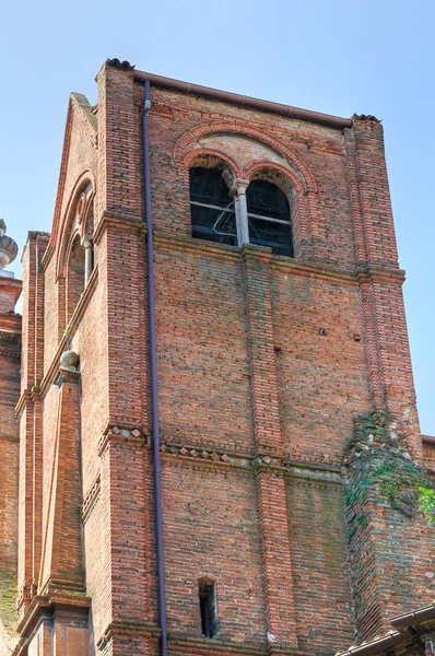 Kostel svatého domenico. Ferrara. Emilia-Romagna. Itálie. — Stock fotografie