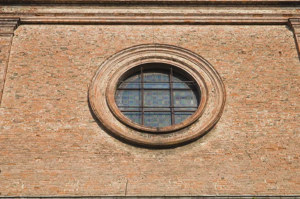 Церковь Святого Франческо. Феррара. Эмилия-Романья. Италия . — стоковое фото