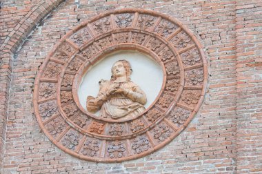 Kilise st. Stefano. Ferrara. Emilia-Romagna. İtalya.