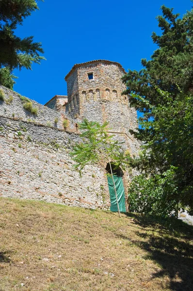 Slott av montebello. Emilia-Romagna. Italien. — Stockfoto