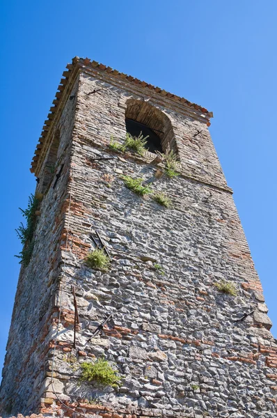 Torre cívica. Montebello. Emilia-Romagna. Itália . — Fotografia de Stock