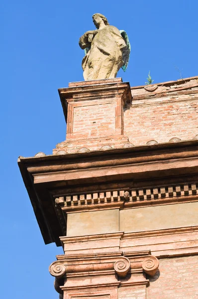 圣玛丽亚在股叛军教会。费拉拉。艾米利亚-罗马涅。意大利. — 图库照片