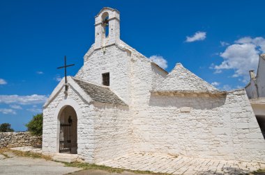 Aziz Maria di Barsento Kilisesi. Noci. Puglia. İtalya.