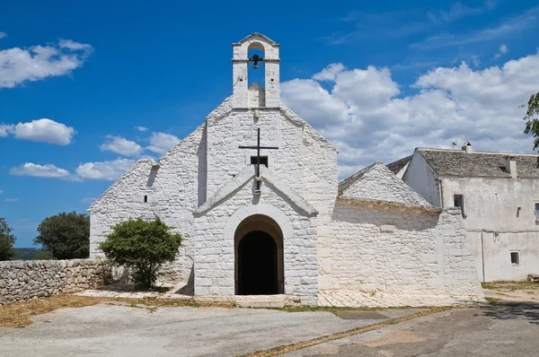圣玛丽亚 · 迪 · 巴森托教堂Noci 。Puglia 。意大利. — 图库照片