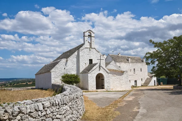 圣玛丽亚 · 迪 · 巴森托教堂Noci 。Puglia 。意大利. — 图库照片