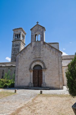 Madonna della scala abbey. Noci. Puglia. İtalya.