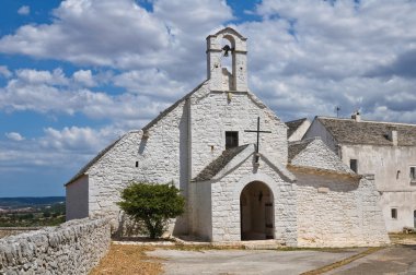 Aziz Maria di Barsento Kilisesi. Noci. Puglia. İtalya.