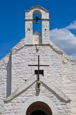 Aziz Maria di Barsento Kilisesi. Noci. Puglia. İtalya.