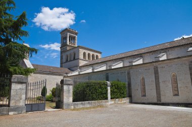 Madonna della scala abbey. Noci. Puglia. İtalya.