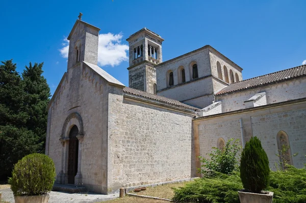 Abadía de Madonna della Scala. Noci. Puglia. Italia . — Foto de Stock