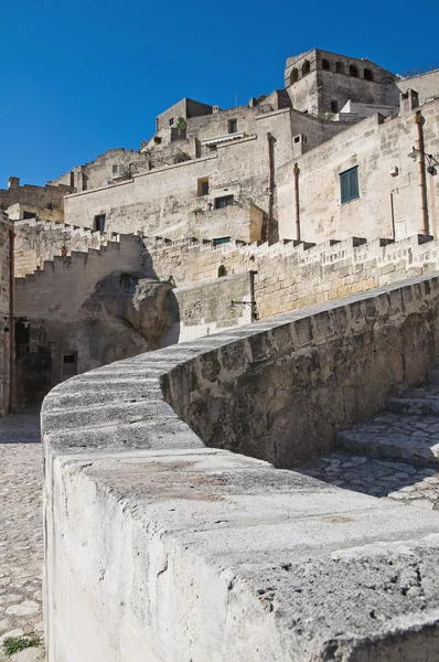 Vista panorámica de Matera. Basilicata. Italia . —  Fotos de Stock