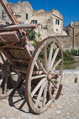 matera bir bakış. Basilicata. İtalya.