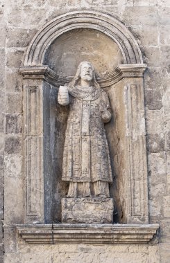 lanfranchi Sarayı. Matera. Basilicata. İtalya.