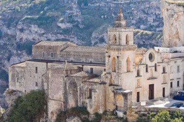 St. pietro caveoso Kilisesi. Matera. Basilicata. İtalya.