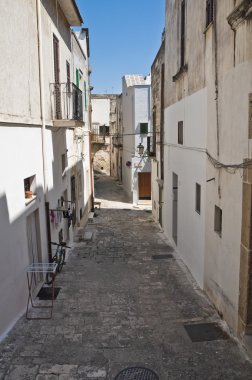 alleyway. Oria. Puglia. İtalya.